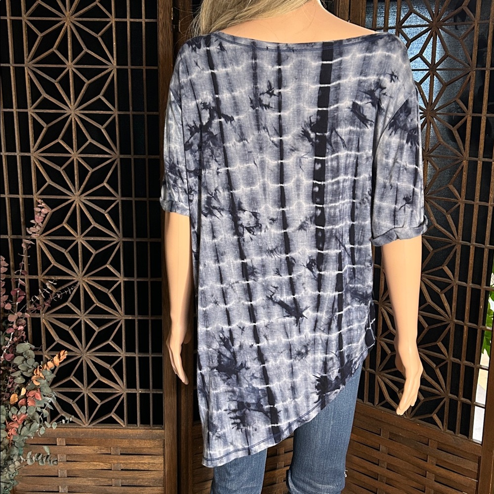 E LUNA TYE DYE HI-LO TSHIRT S - Picture 7 of 11
